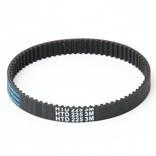 Ремень 3M-225-9 (75 зубьев) для турбощетки | Filterix Зубчатый ремень для турбощетки (роликовой щетки) вертикального пылесоса: HTD 3M-225-9, 75 зубьев