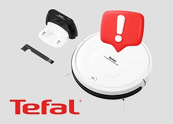 фото: Ошибки робота-пылесоса Tefal Explorer Serie (серия) 20, 40, 45