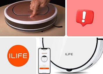 фото: Ошибки робота-пылесоса ILIFE – как выявить и исправить проблемы