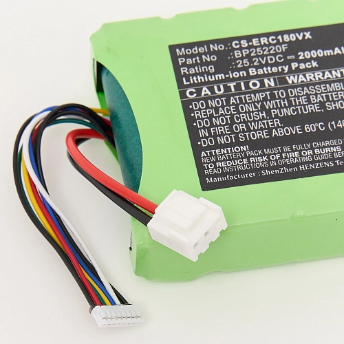 Аккумулятор для Midea VSS1800 - CS-ERC180VX, АКБ Аккумулятор для Midea VSS1800 - CS-ERC180VX, Li-ion, 2000 mAh