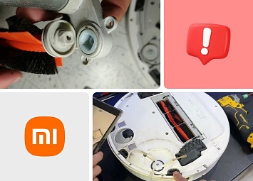 фото: Ошибка щетки робота-пылесоса Xiaomi – как выявить и исправить проблему