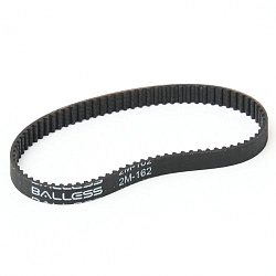 Зубчатый ремень для турбощетки (роликовой щетки) вертикального пылесоса: HTD 2M-162-5, 81 зуб