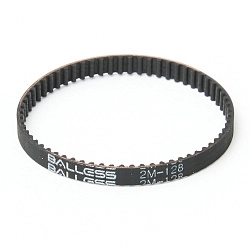 Зубчатый ремень для турбощетки (роликовой щетки) вертикального пылесоса: HTD 2M-128-4, 64 зуба