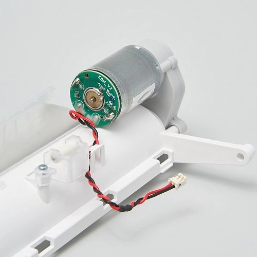 Мотор щетки с корпусом для Roborock Qrevo MaxV - 9.01.2471 Мотор основной щетки в сборе с корпусом для Roborock Qrevo MaxV - 9.01.2471, оригинал