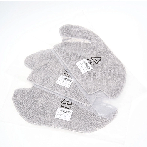 Салфетка Xiaomi Mi 2S, Mop P, Viomi V2 Pro - 3 шт, оригинал МОП, салфетка Xiaomi Mi Robot Vacuum 2S, Mop P, Viomi V2 Pro и др. - 3 шт, оригинал