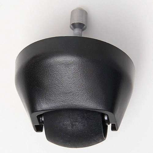 Колесо переднее (ведущее) для Xiaomi Mop P, 2S, 3C, S10, Mijia LDS, Viomi V2/V3 - черное, оригинал