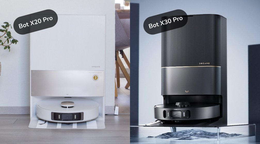 Что выбрать: Dreame Bot X20 Pro или Dreame Bot X30 Pro? фото: Что выбрать: Dreame Bot X20 Pro или Dreame Bot X30 Pro?