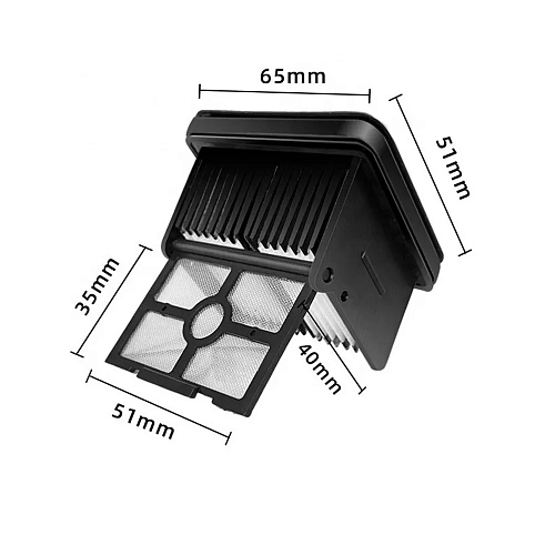 фото: Комплект фильтр + щетка для пылесоса Xiaomi, Dreame M12, M12 Pro