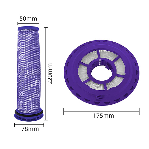 фото: Комплект фильтров для пылесоса Dyson DC41 Animal, DC41 Multi Floor, Ball Allergy, Ball Animal, Ball Multi Floor, Ball Total Clean, Ball Animal 2