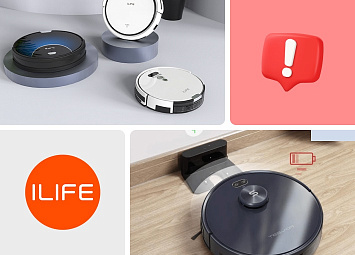 фото: Ошибки робота-пылесоса Ilife: расшифровка и практические решения