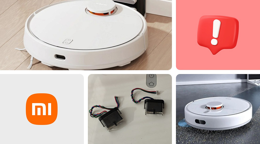 Ошибка датчика столкновения пылесос Xiaomi фото: Ошибка датчика столкновения пылесос Xiaomi